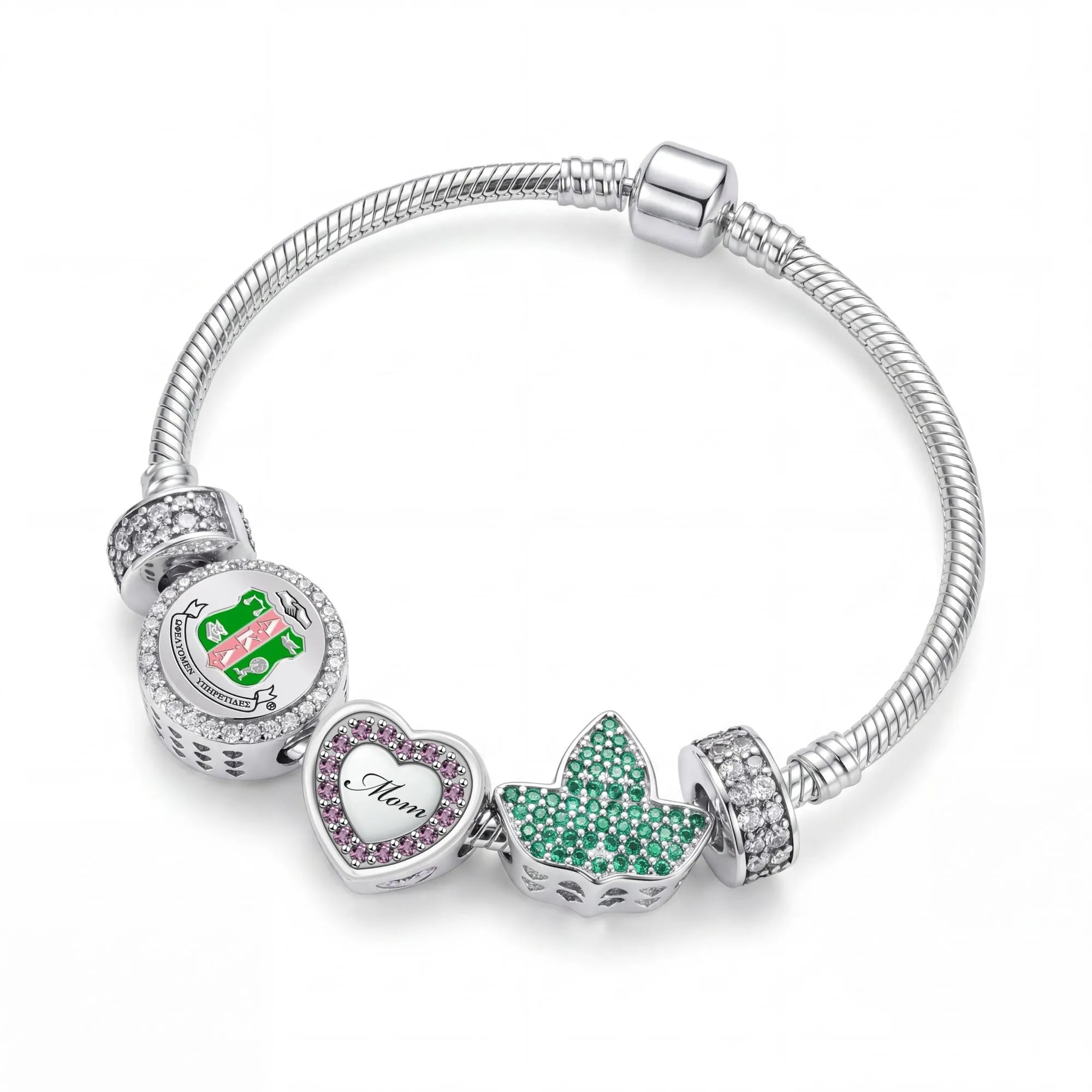 AKA Mom Charm Bracelet