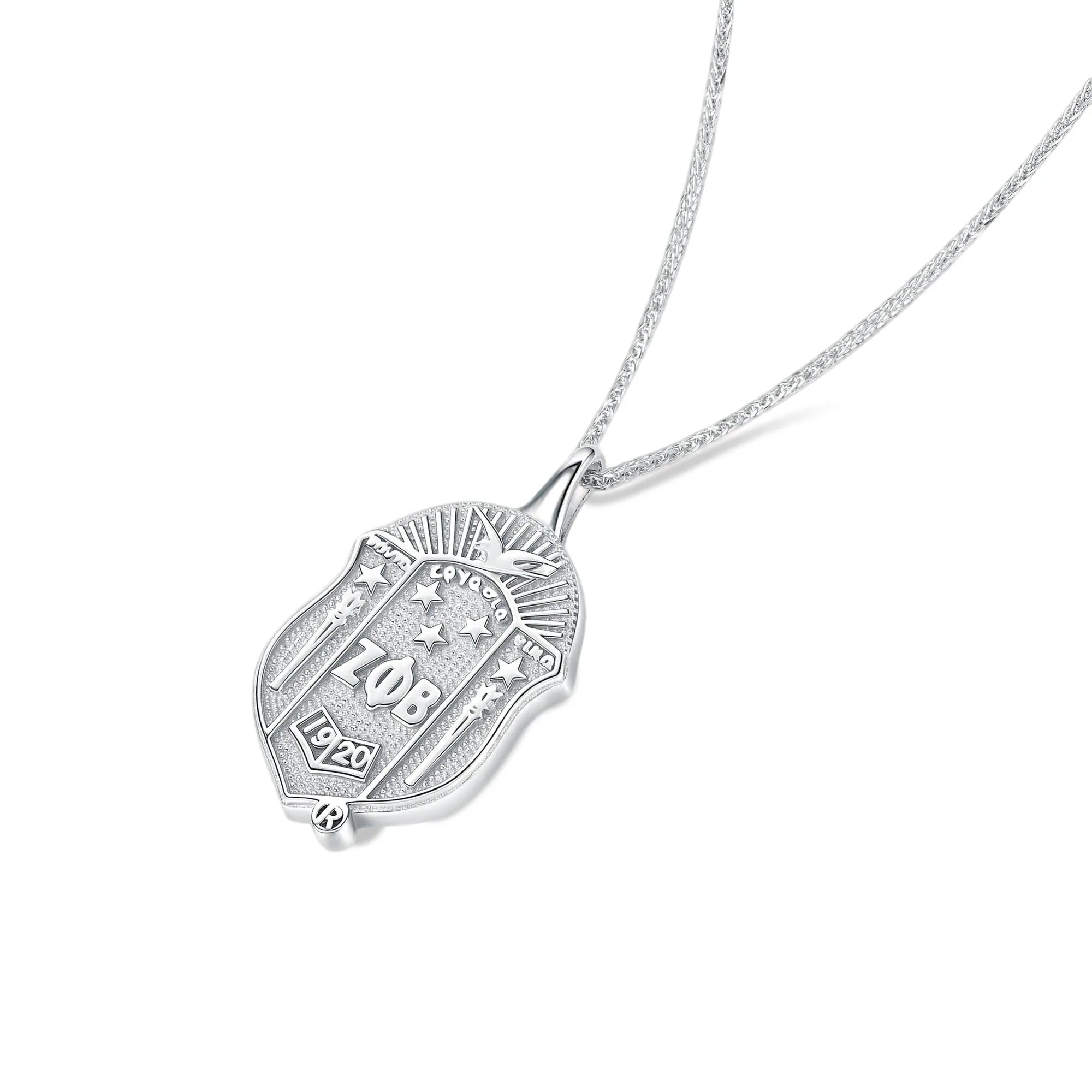 ZPHIB Shield Pendant (Chain Sold Separately)