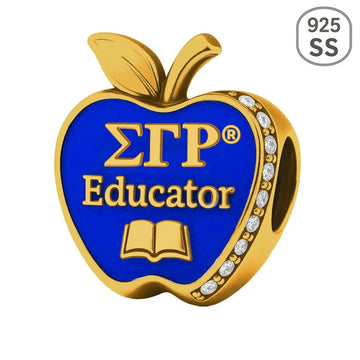 SGRHO Educator Charm (Fits Pandora)