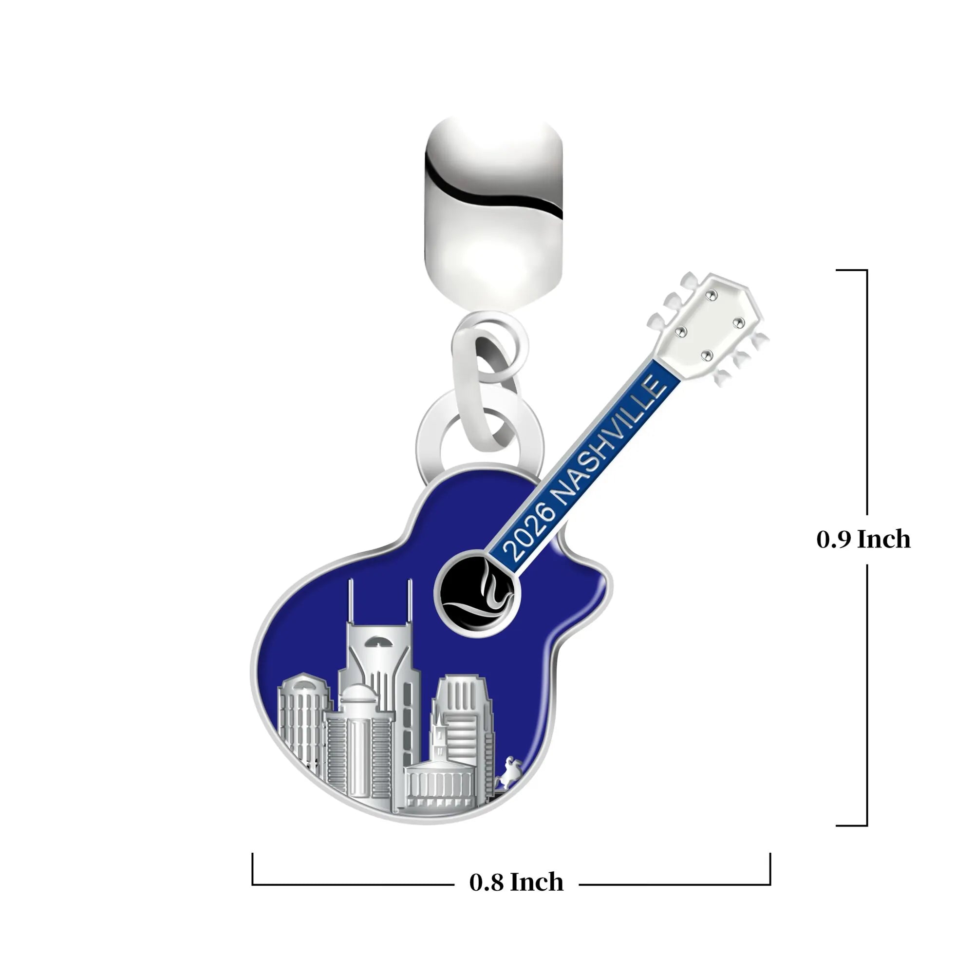 ZPHIB 2026 Nashville Guitar Charm
