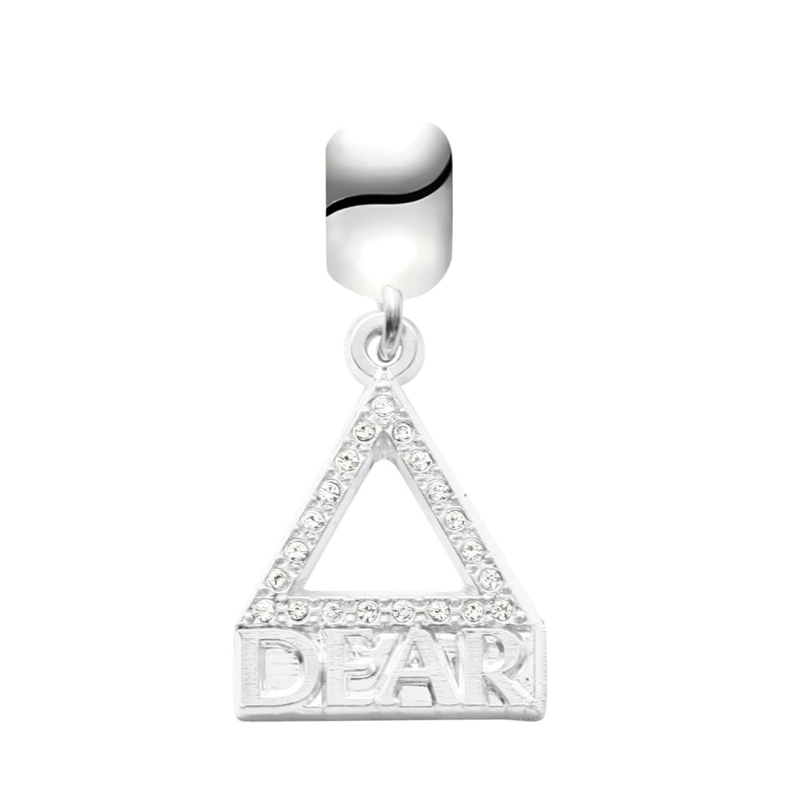 Delta Dear-Silver | DST Charm Fits Pandora | Gratia Pearl