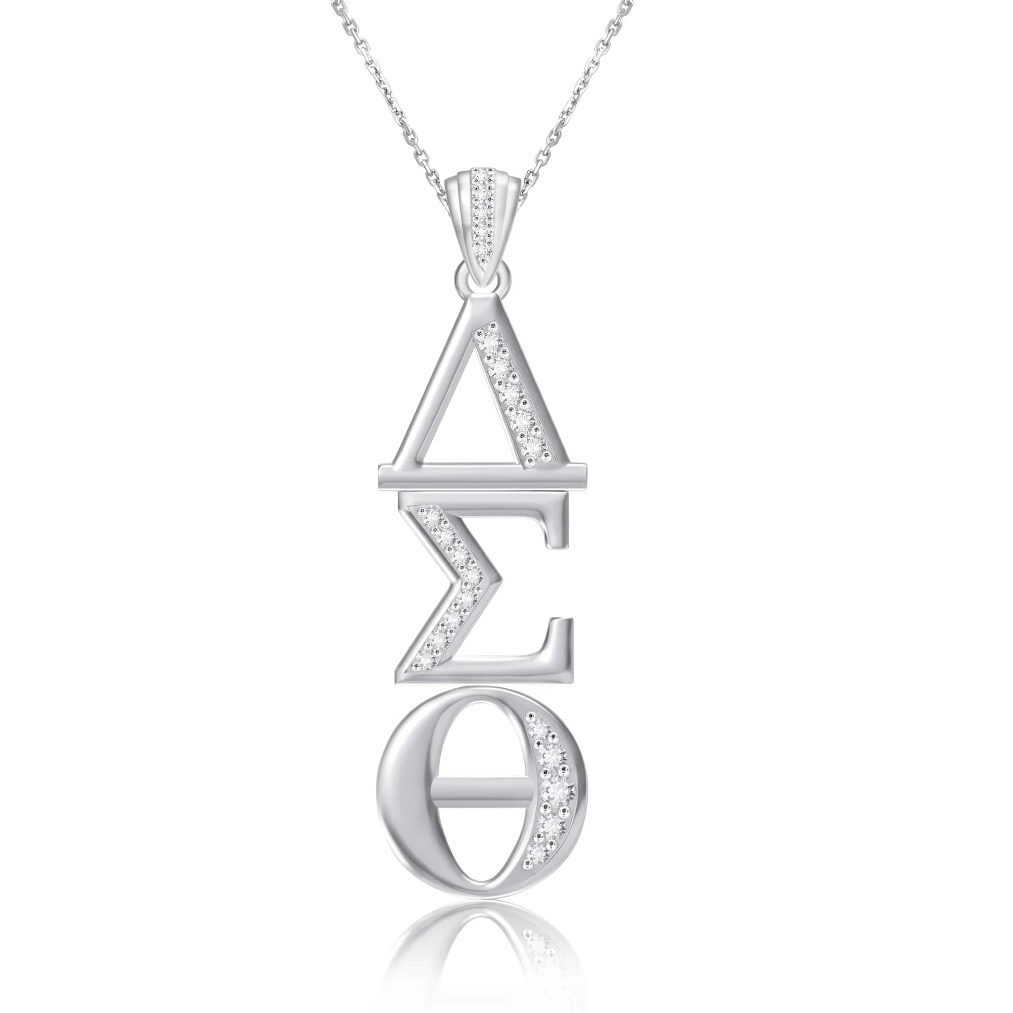 Delta Sterling Silver Lavaliere Pendant (Chain Sold Separately)