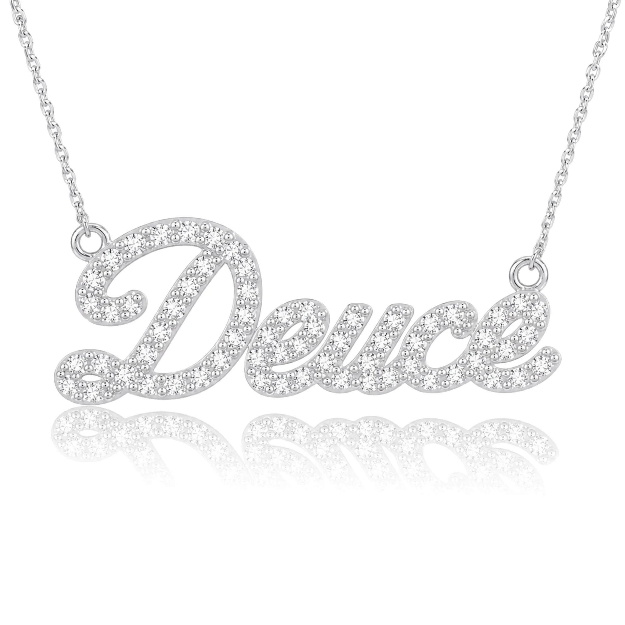 Deuce Pavé Necklace
