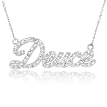 Deuce Pavé Necklace
