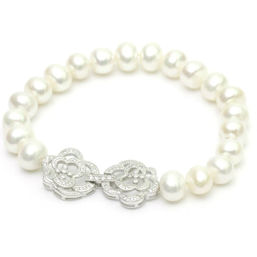Double Rose Pearl Bracelet - Gratia Pearl
