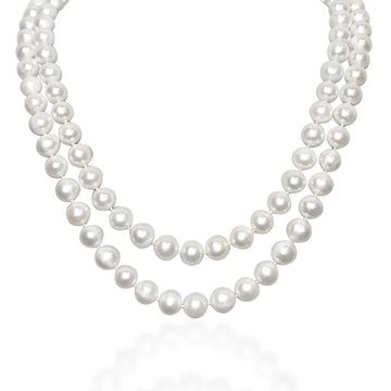 Double - strand Freshwater Pearl Necklace - Gratia Pearl