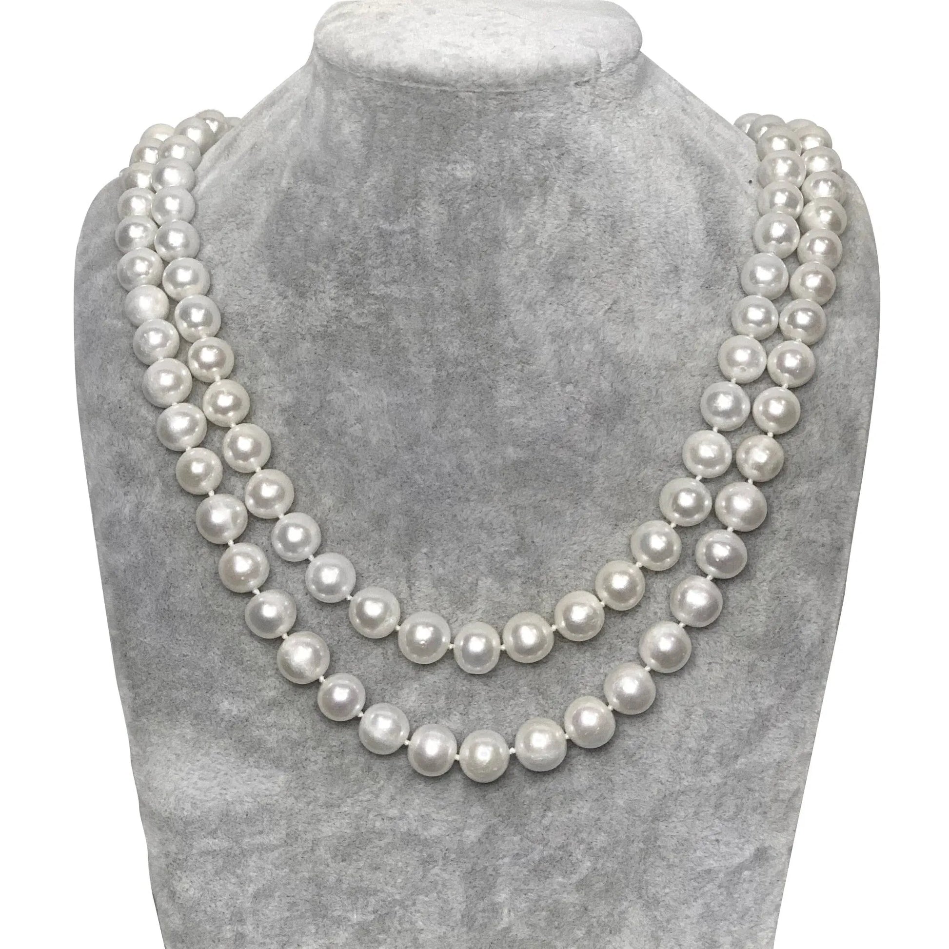 Double - strand Freshwater Pearl Necklace - Gratia Pearl