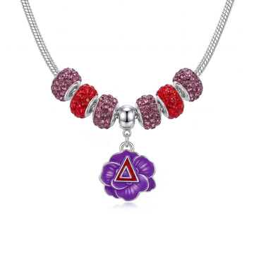 DST African Violet Charm Necklace 2