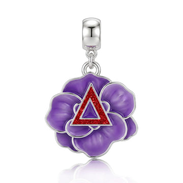 ΔΣΘ African Violet Charm - Delta Sigma Theta