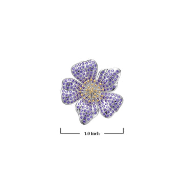 ΔΣΘ African Violet Earrings - Delta Sigma Theta