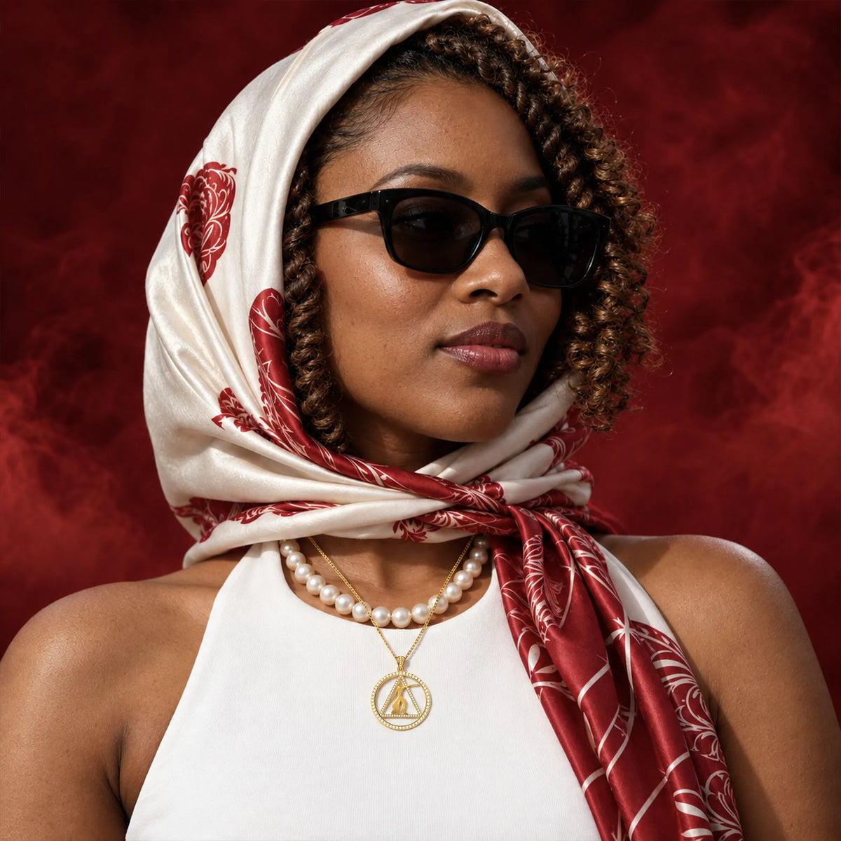DST Fortitude Gold Vermeil Pendant (Chain Sold Separately)- Delta Sigma Theta
