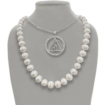 DST Fortitude Sterling Silver Pendant (Chain Sold Separately)- Delta Sigma Theta