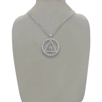 DST Fortitude Sterling Silver Pendant (Chain Sold Separately)- Delta Sigma Theta