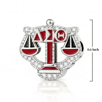 ΔΣΘ Justice Scale Sterling Silver Charm (Fits Pandora) -  Delta Sigma Theta