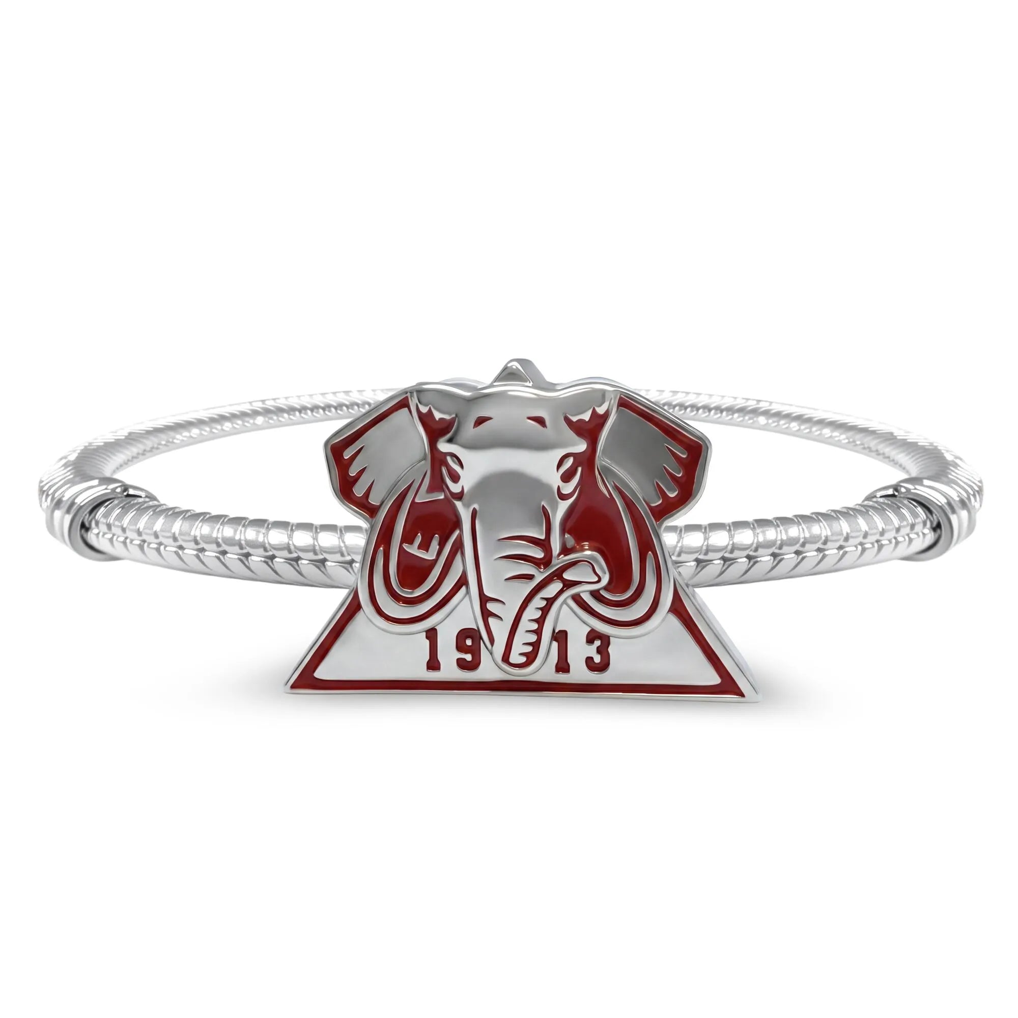 Elephant Sterling Silver Charm - Delta Sigma Theta (Fits Pandora)