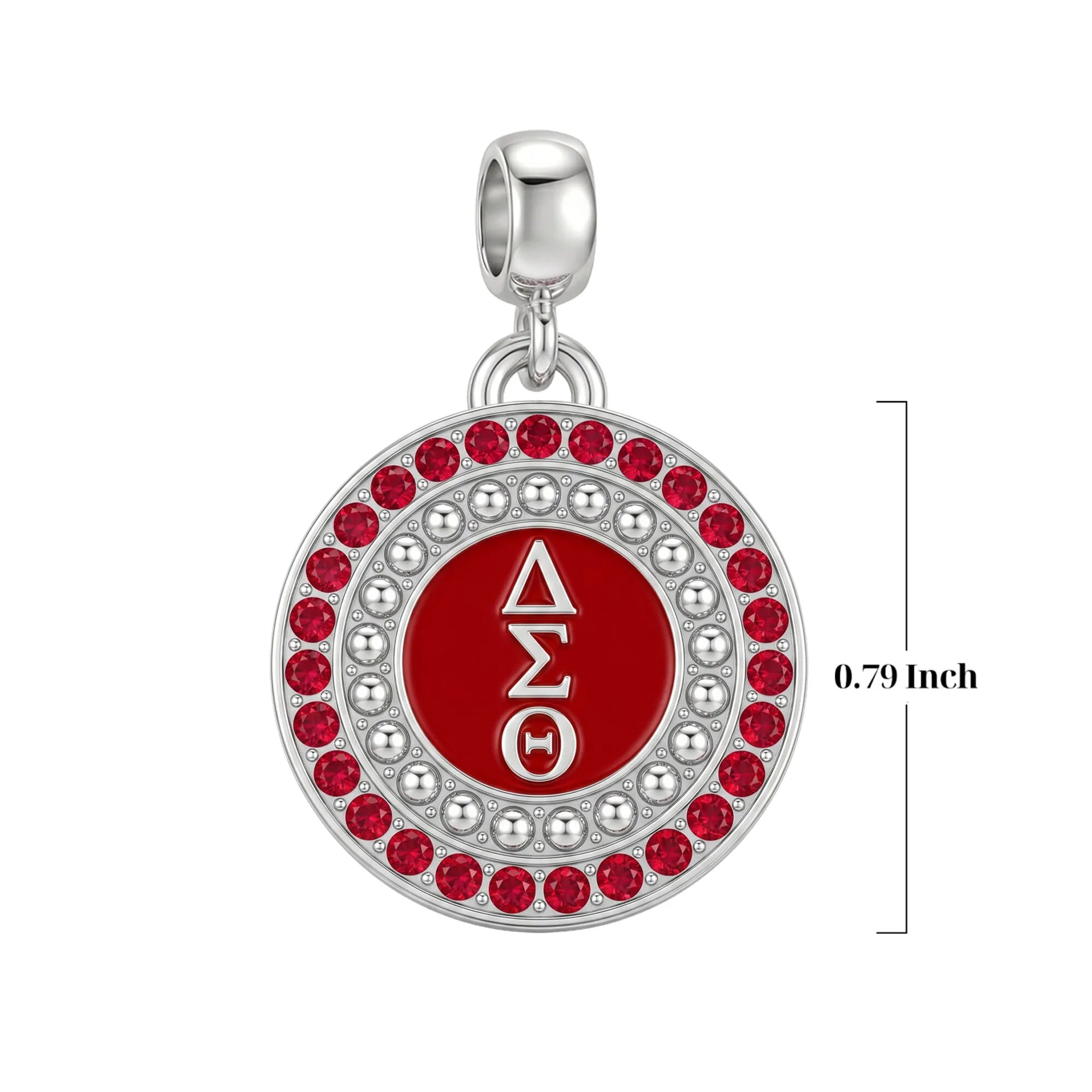 ΔΣΘ Round Charm - Delta Sigma Theta