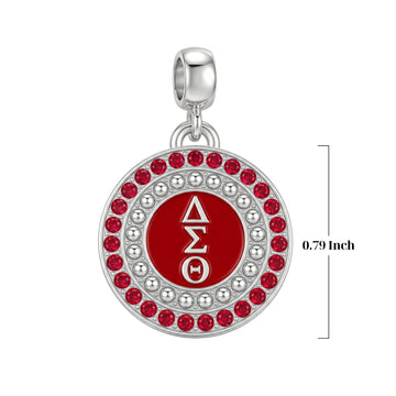ΔΣΘ Round Charm - Delta Sigma Theta