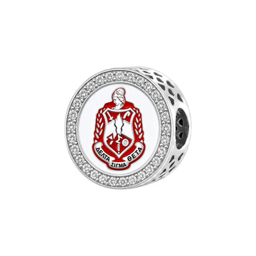 ΔΣΘ Crest Sterling Silver Charm (Fits Pandora) - Delta Sigma Theta