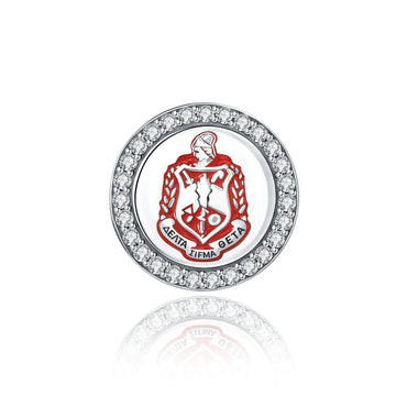 ΔΣΘ Crest Sterling Silver Charm (Fits Pandora) - Delta Sigma Theta