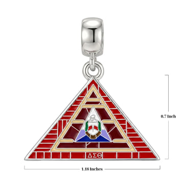 DST Stained Glass Charm