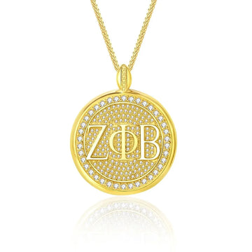 ZPHiB Signature Medallion Gold Pendant (Chain Sold Separately)