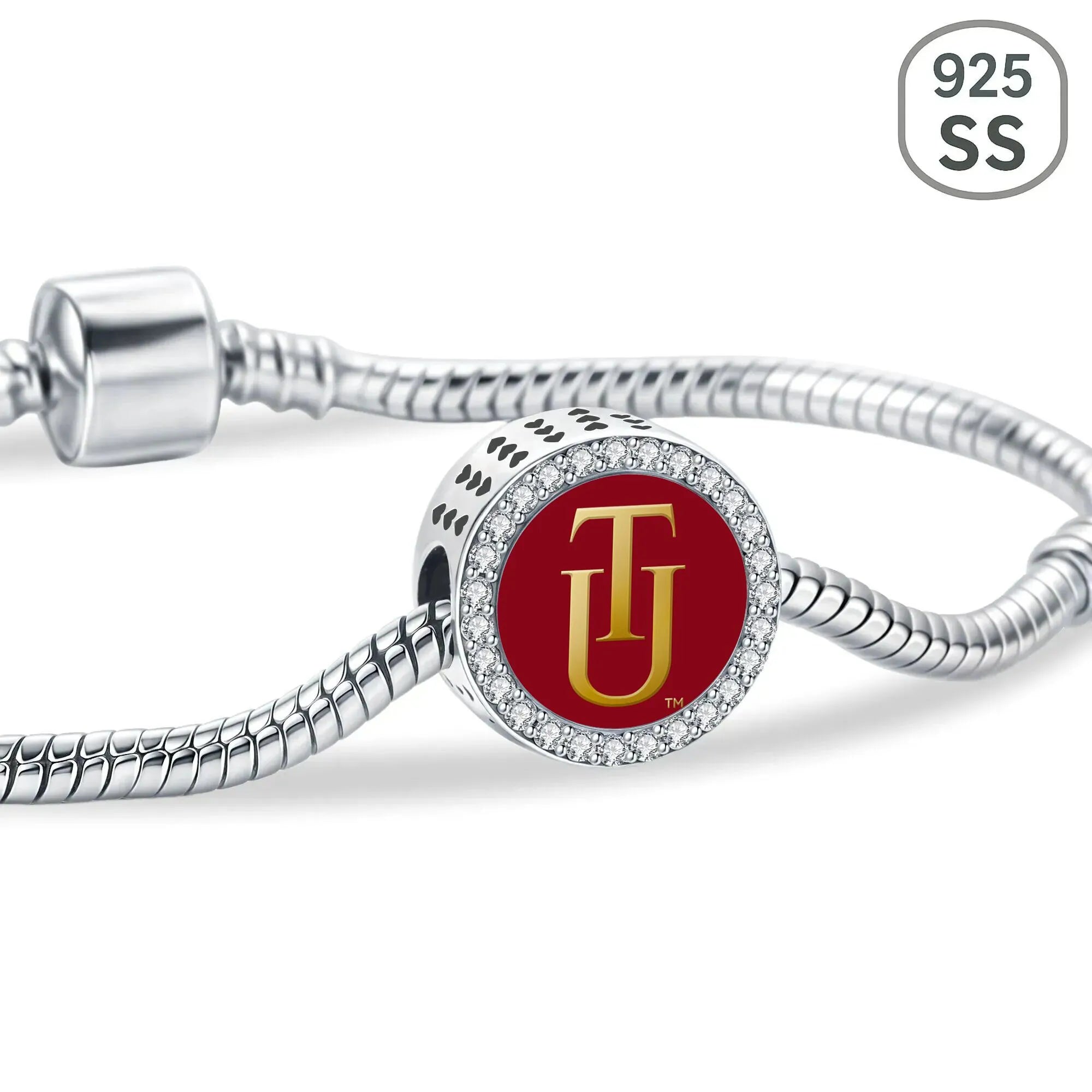 Tuskegee University Sterling Silver Charm (Fits Pandora)