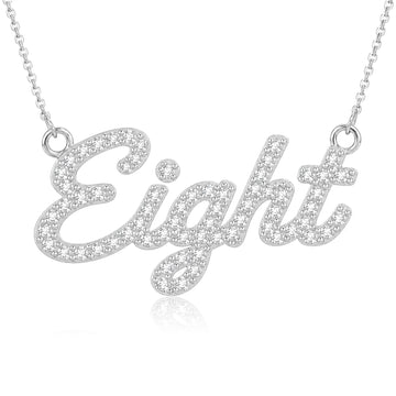 Eight Pavé Necklace