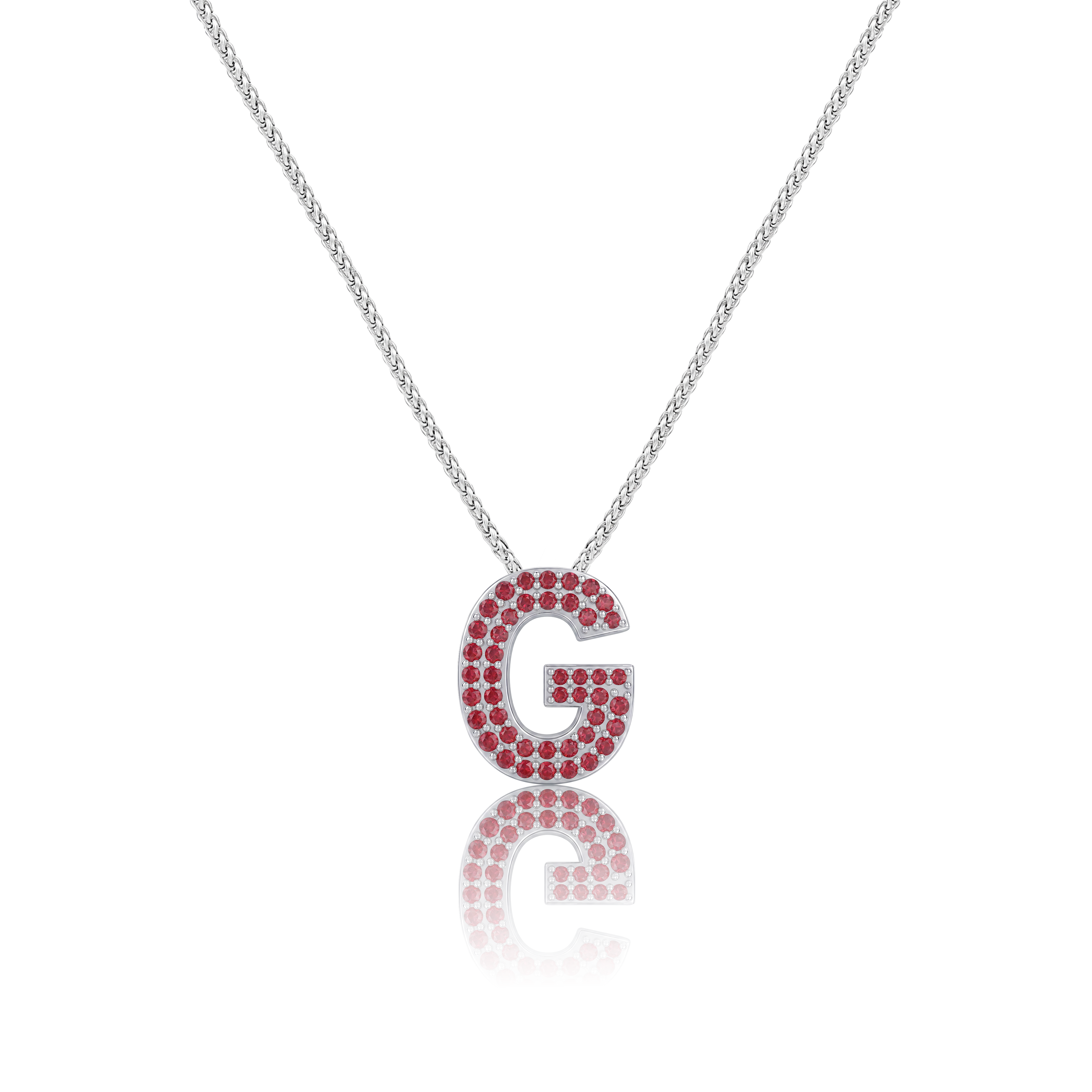 Red Letter G Charm