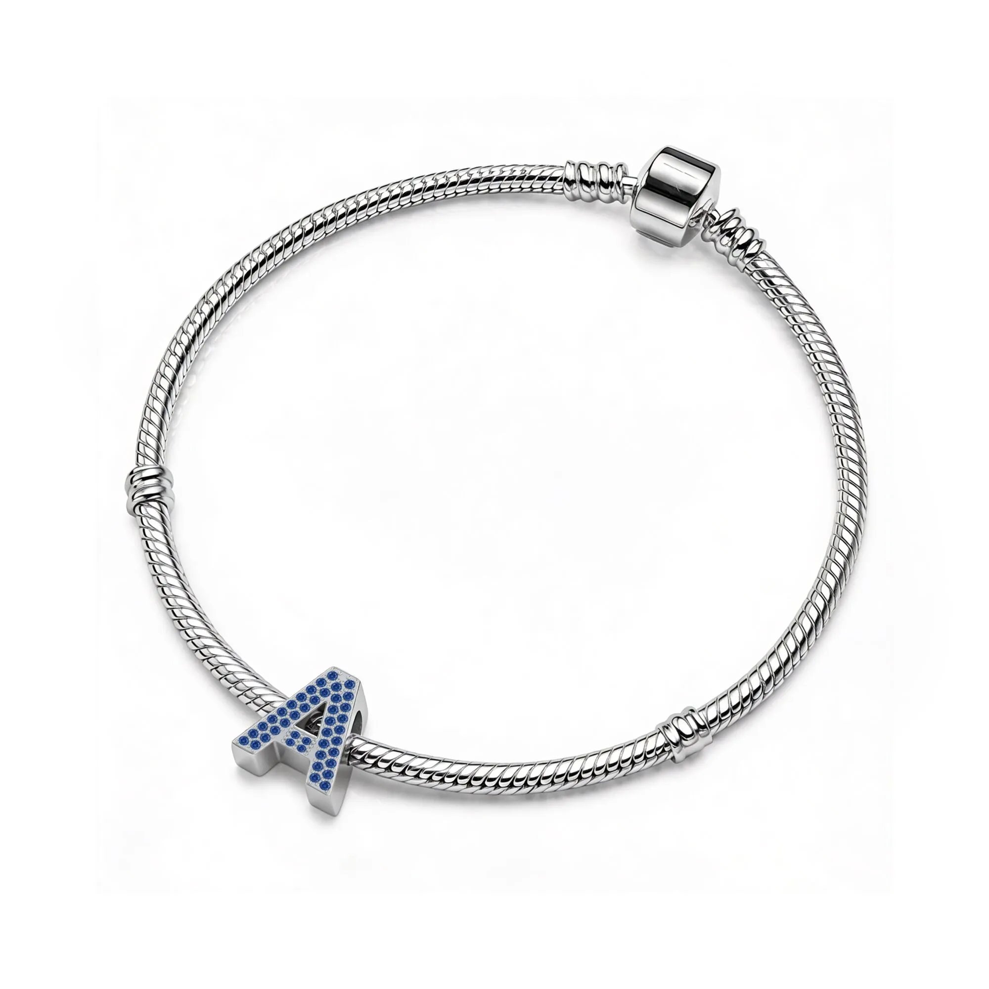 Blue Letter A / Alpha Charm