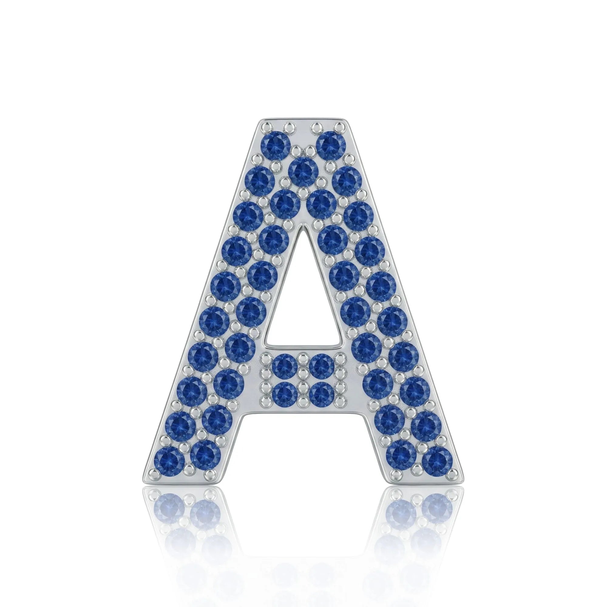 Blue Letter A / Alpha Charm