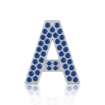 Blue Letter A / Alpha Charm