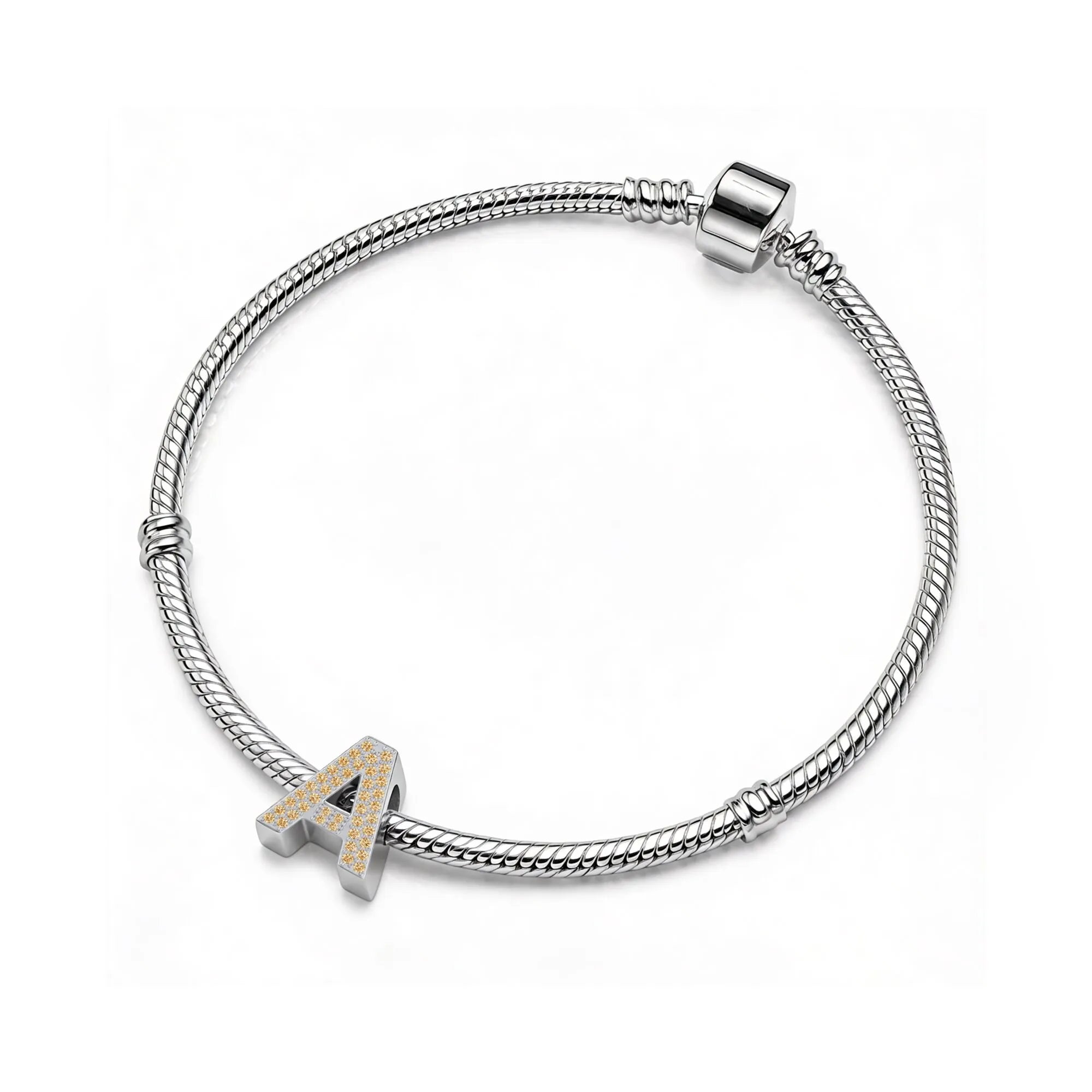 Gold Letter A / Alpha Charm