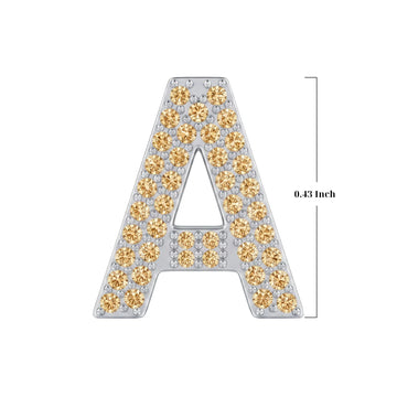 Gold Letter A / Alpha Charm
