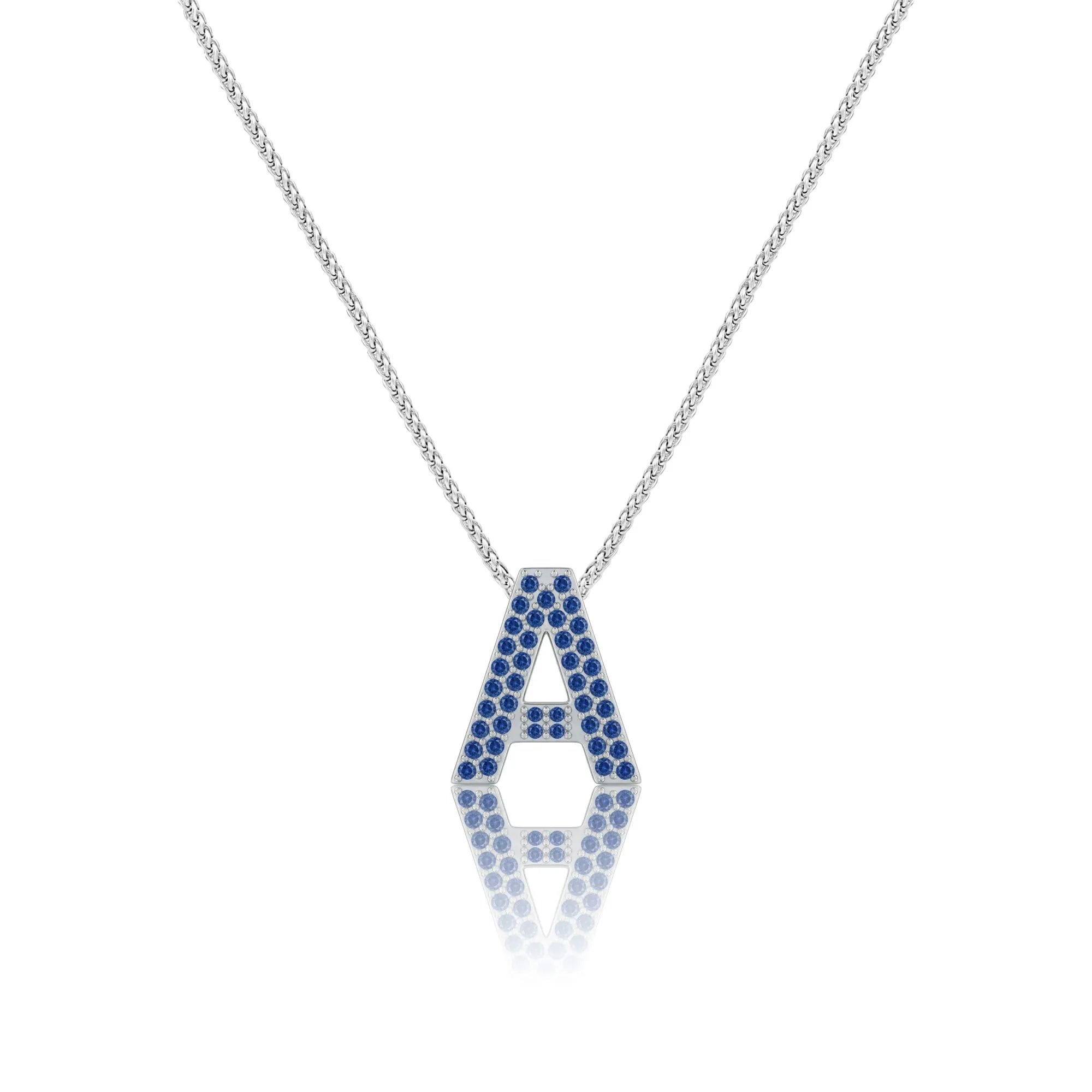 Blue Letter A / Alpha Charm