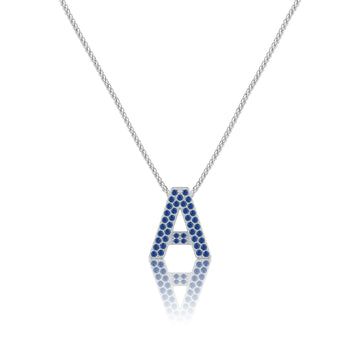 Blue Letter A / Alpha Charm
