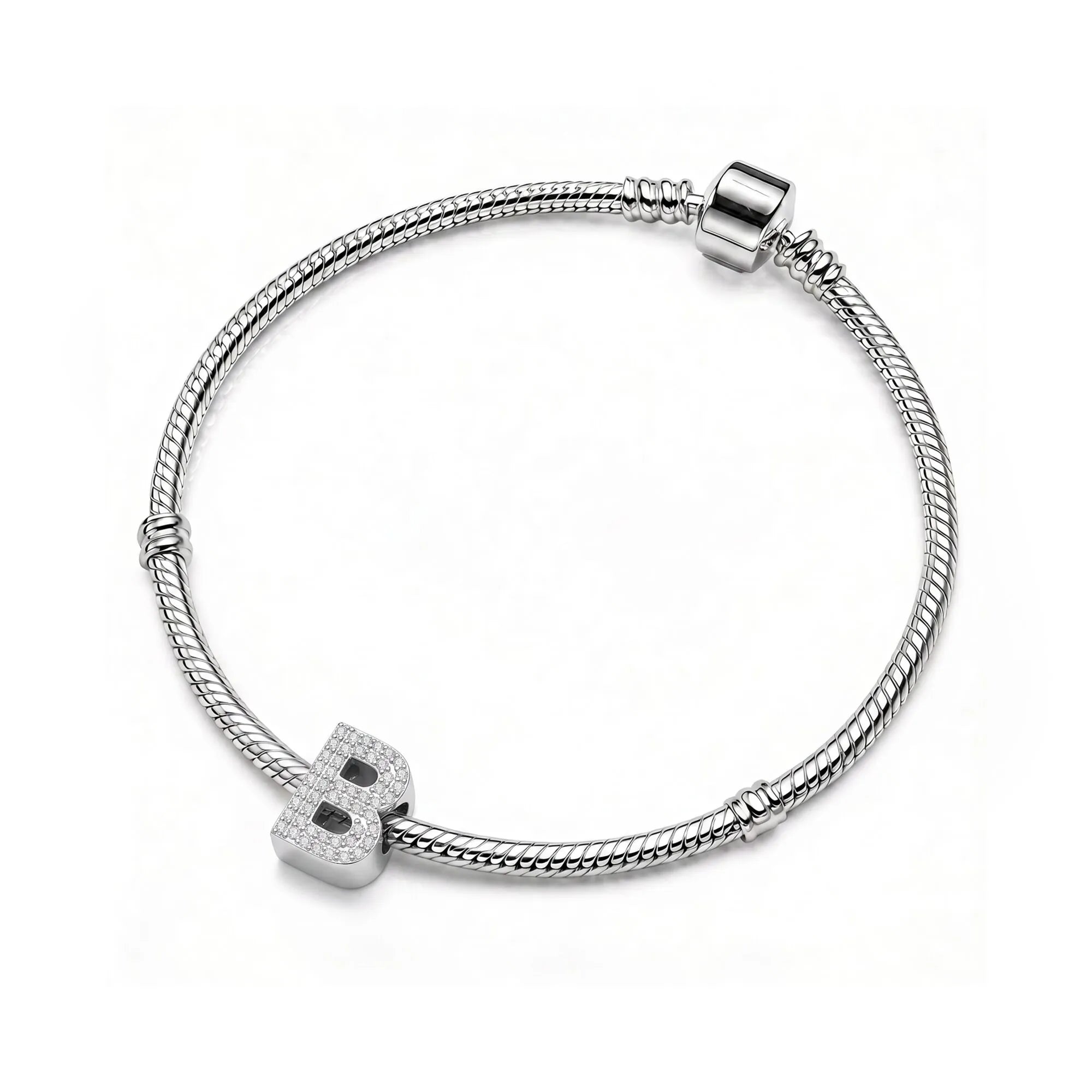 Silver Letter B / Beta Charm