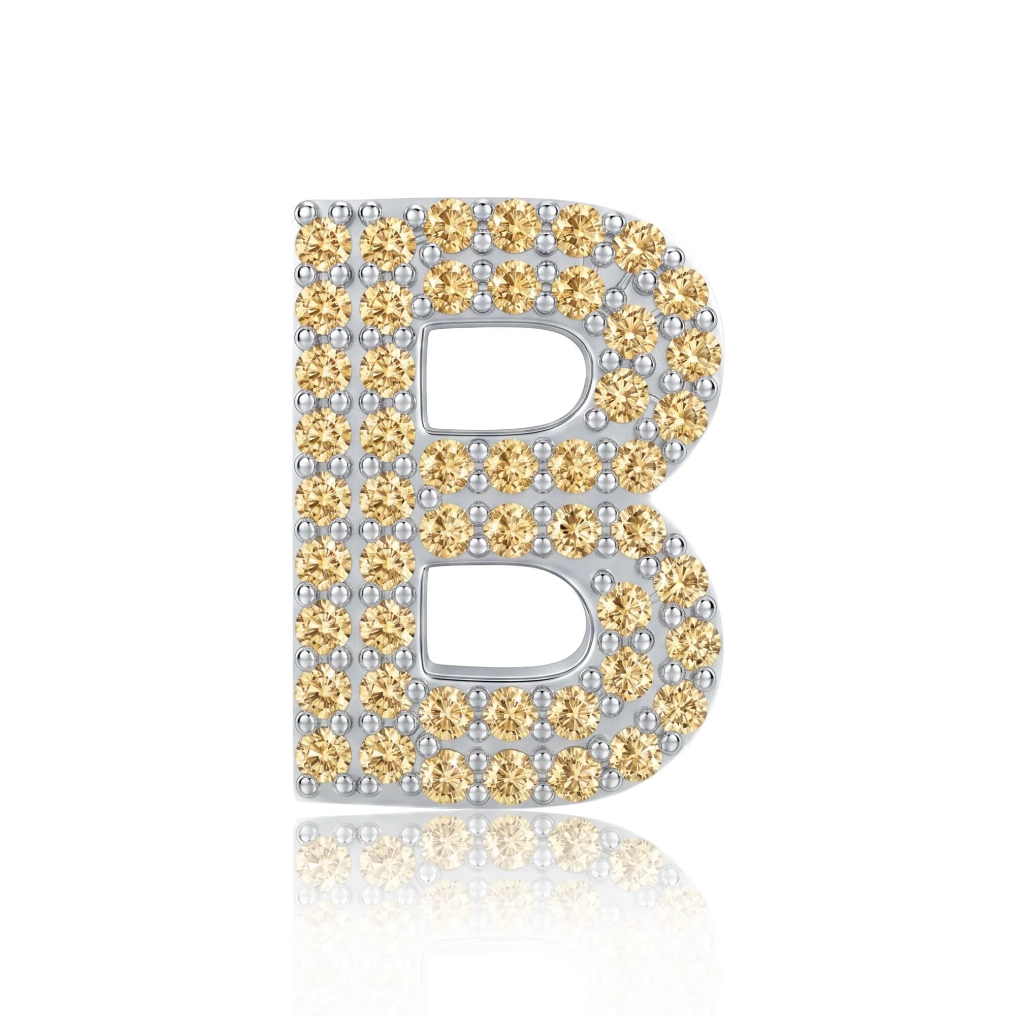 Gold Letter B / Beta Charm