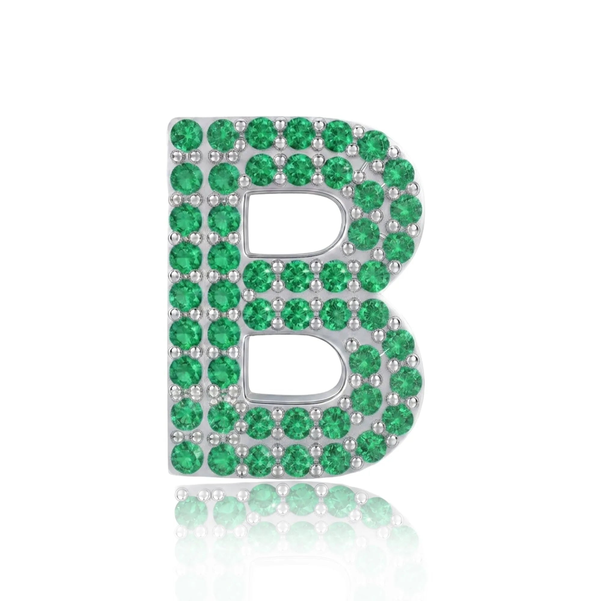 Green Letter B / Beta Charm