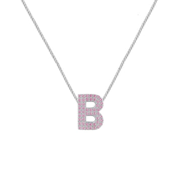 Pink Letter B / Beta Charm