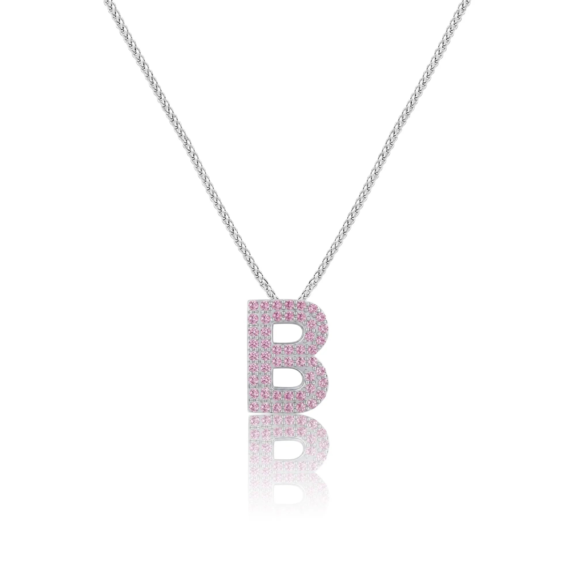Pink Letter B / Beta Charm