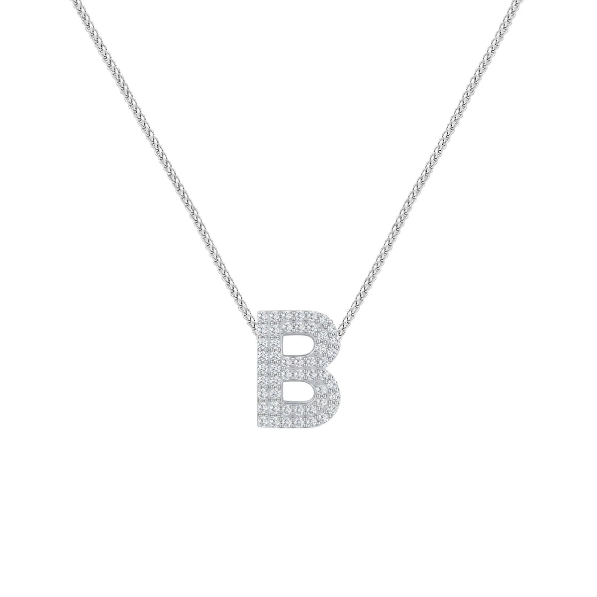 Silver Letter B / Beta Charm