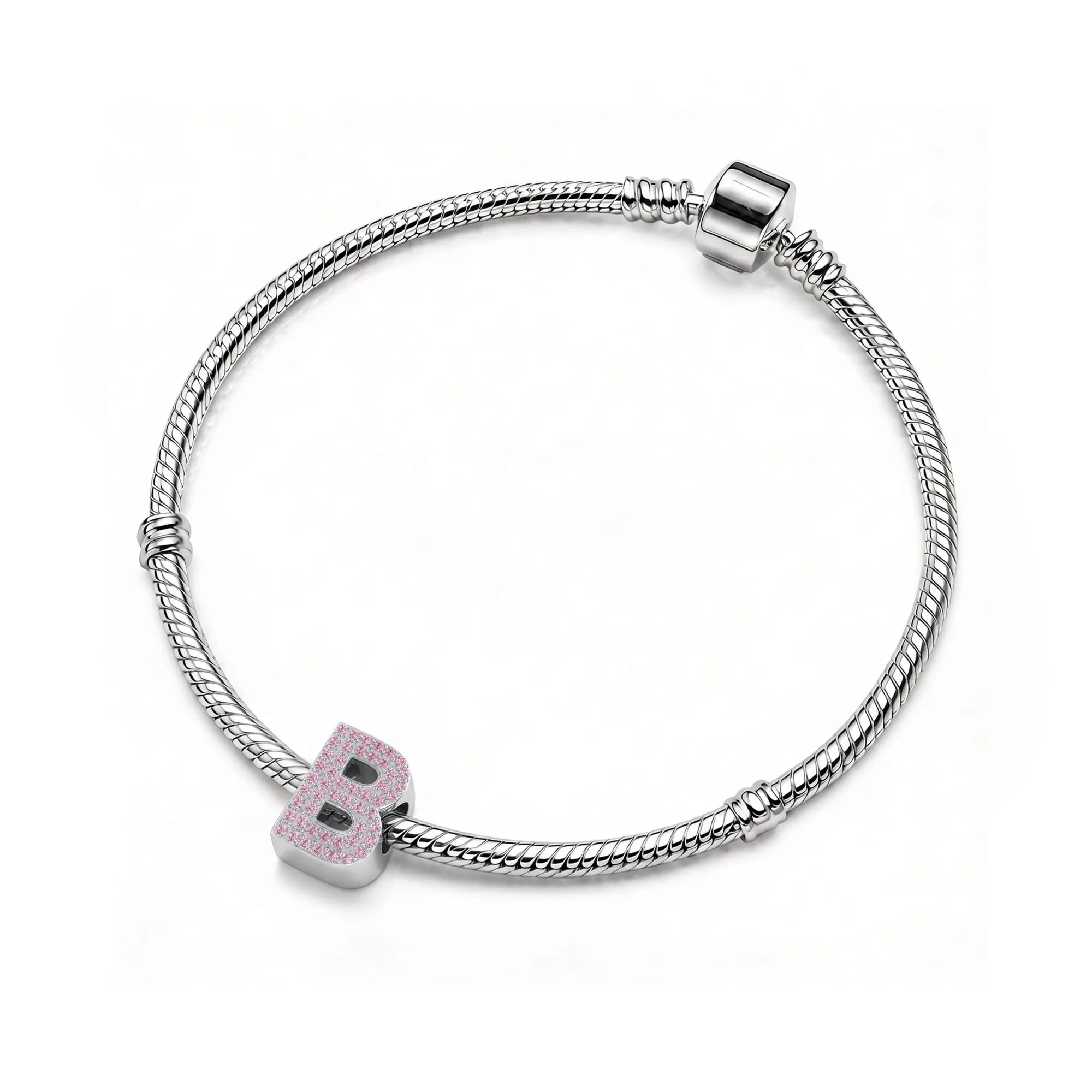 Pink Letter B / Beta Charm