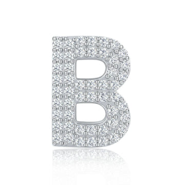 Silver Letter B / Beta Charm