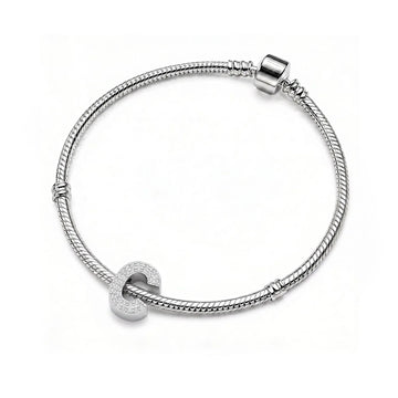 Silver Letter C Charm