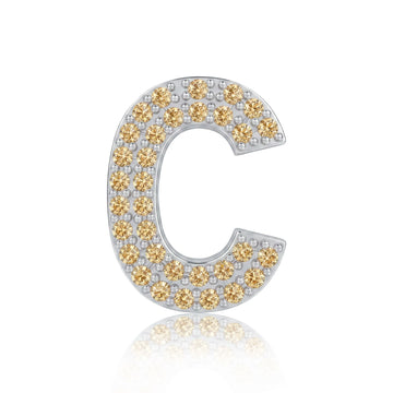 Gold Letter C Charm