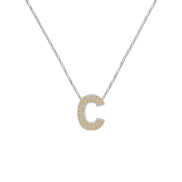 Gold Letter C Charm