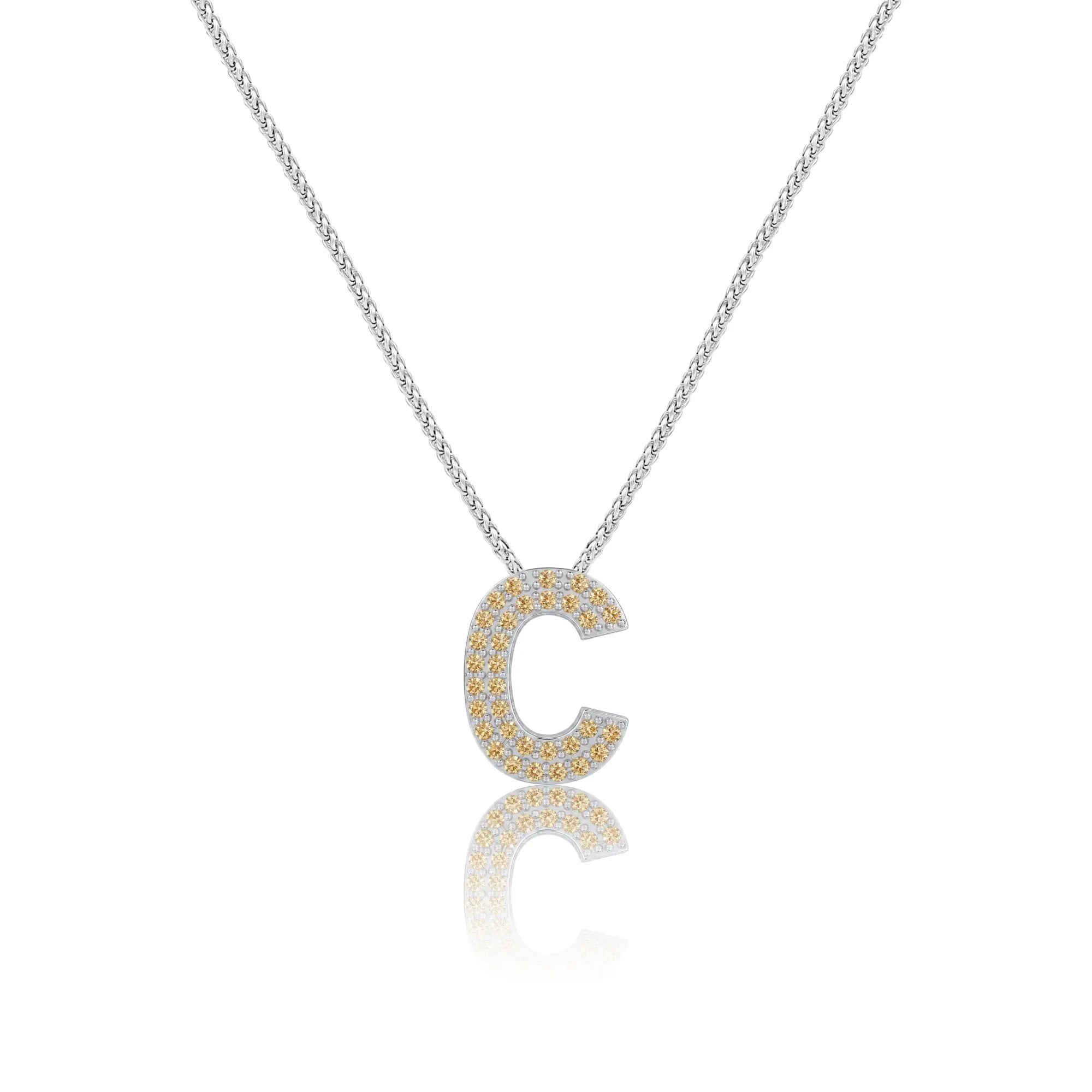 Gold Letter C Charm