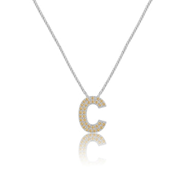 Gold Letter C Charm