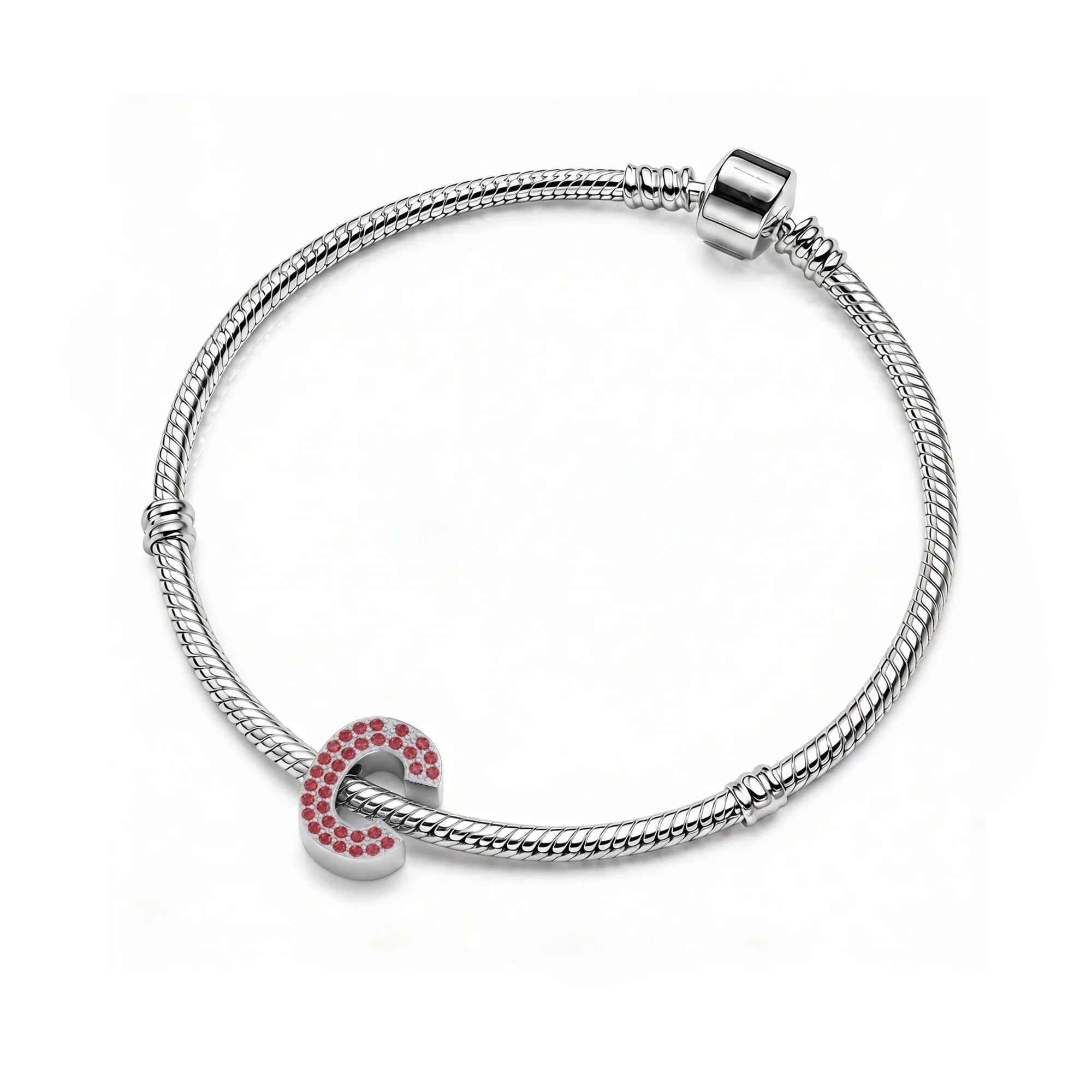 Red Letter C Charm