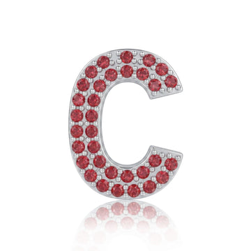 Red Letter C Charm